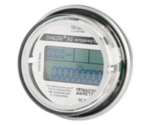 Universal programmable water meter register with integral 3G Mobile AMR