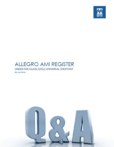 Allegro AMI Under the Glass Register (UTG) Q&A