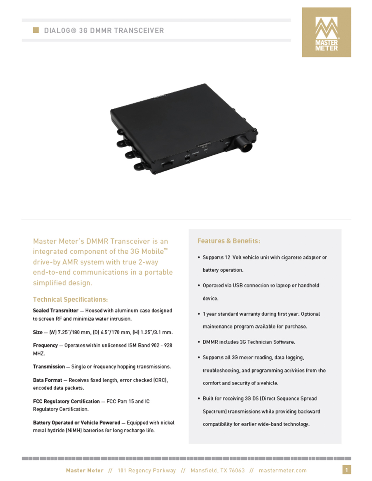 Dialog 3G DMMR Transceiver