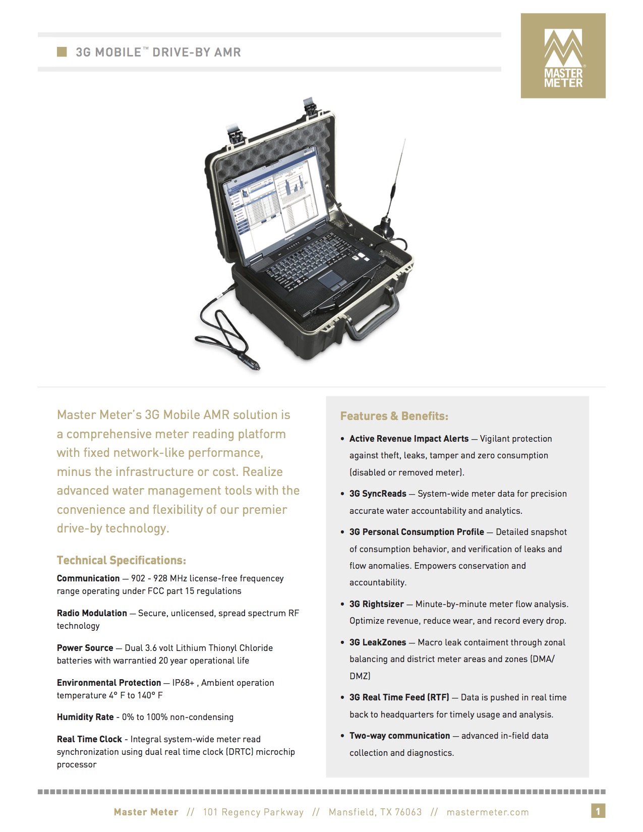 3G Mobile AMR Brochure