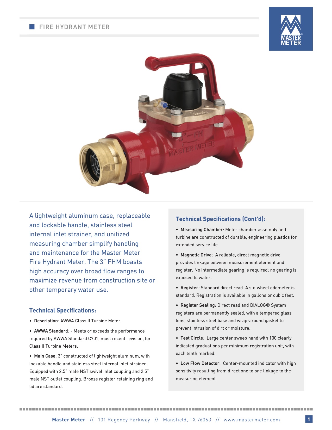 Fire Hydrant Meter (FHM)