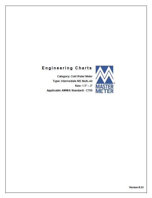 Intermediate (MS) Multi-jet Engineering Charts (1 1/2