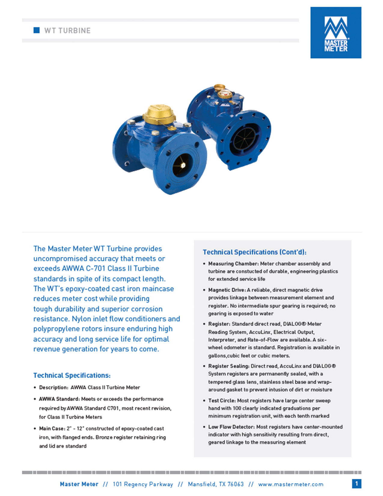 WT Turbine Meter 