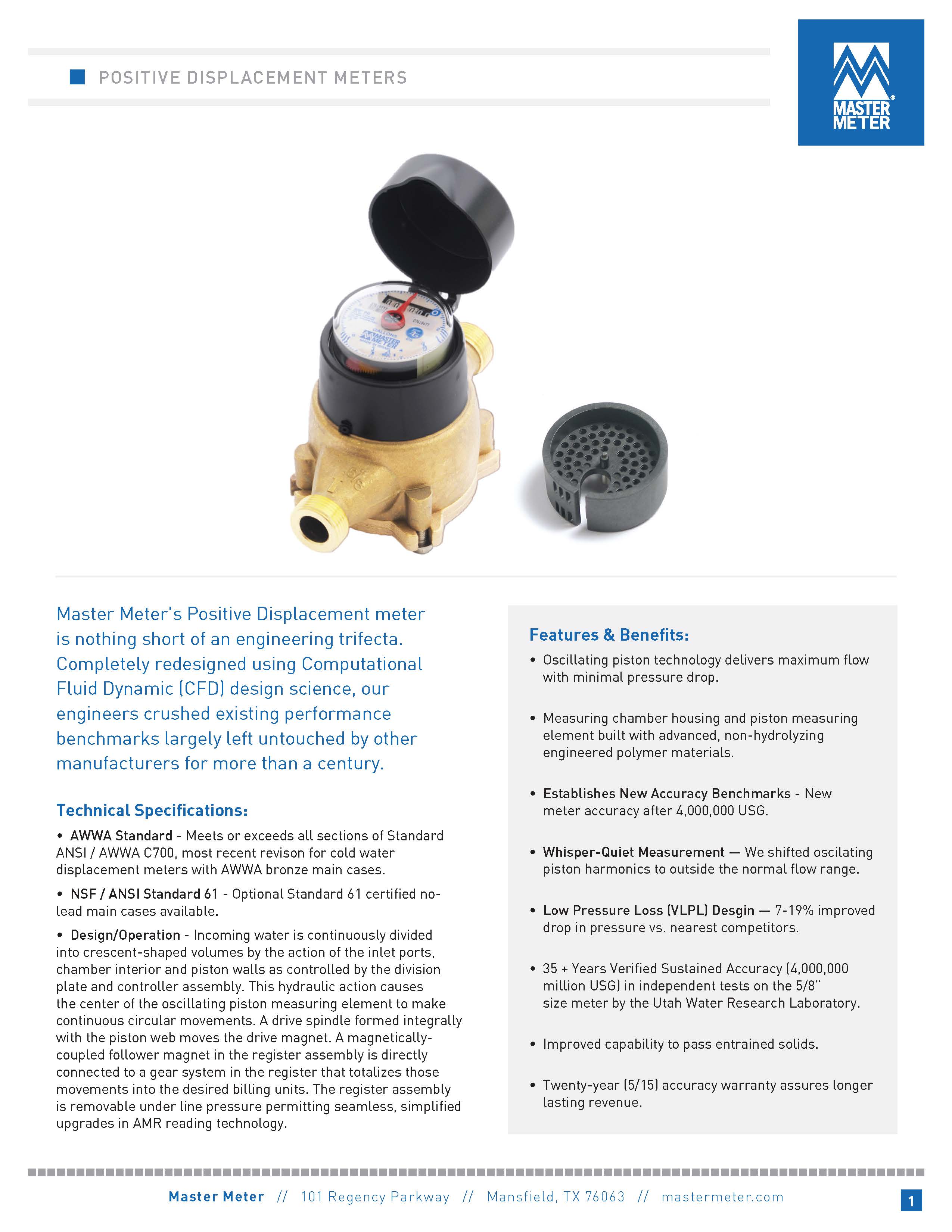 Positive Displacement Meter