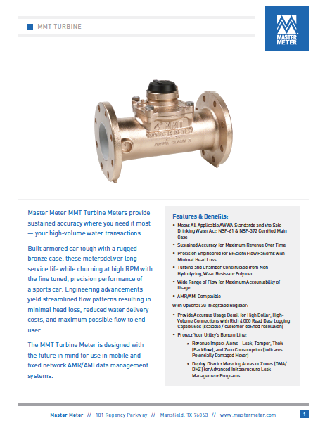 MMT Turbine Meter 