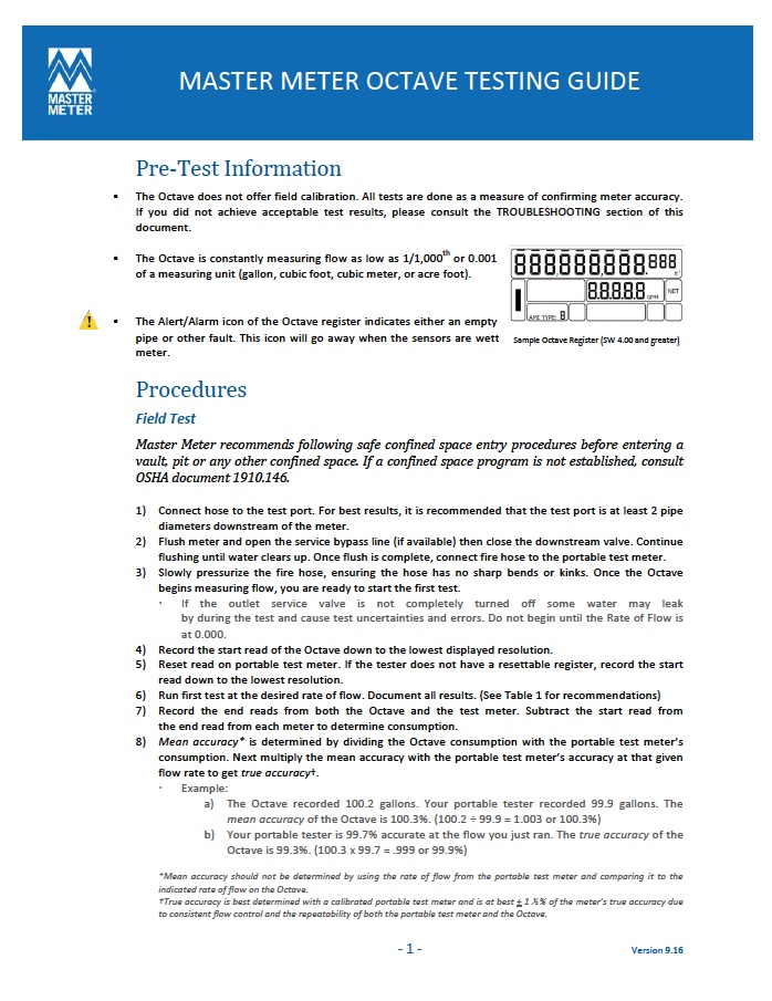 Octave Ultrasonic Testing Guide